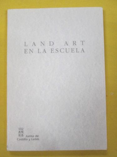 Portada del libro de LAND ART EN LA ESCUELA