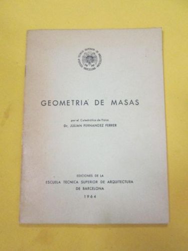 Portada del libro de GEOMETRÍA DE MASAS