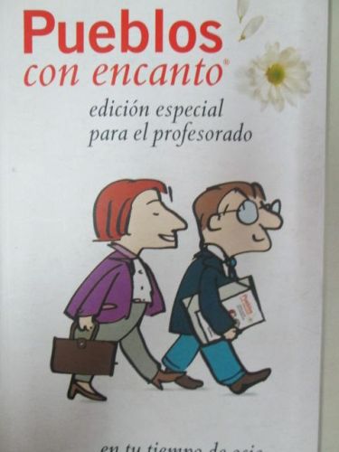 Portada del libro de PUEBLOS CON ENCANTO EDICIÓN ESPECIAL PARA EL PROFESORADO