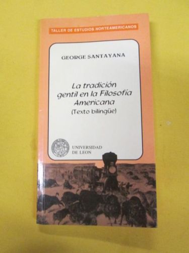 Portada del libro de LA TRADICIÓN GENTIL EN LA FILOSOFÍA AMERICANA.