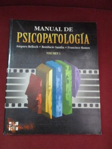 Portada del libro de MANUAL DE PSICOPATOLOGÍA