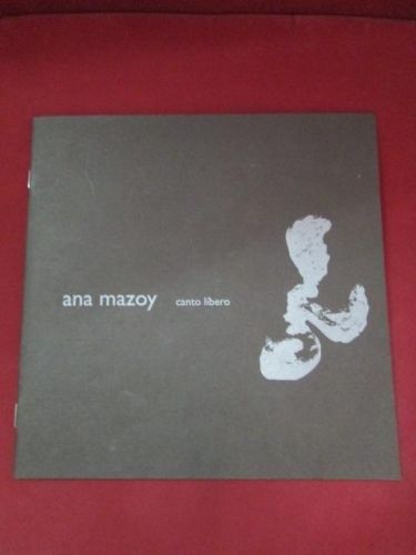 Portada del libro de ANA MAZOY. CANTO ÍBERO