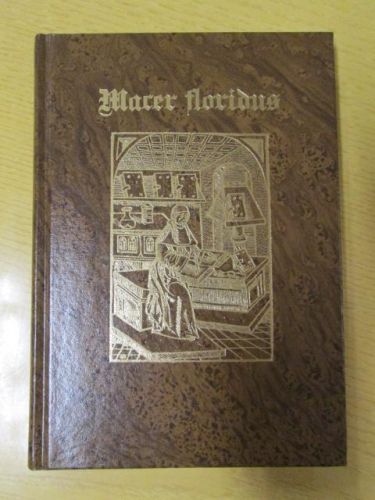 Portada del libro de MACER FLORIDUS. Edición facsímil del herbario-médico medieval de la Real Colegiata de San Isidoro, de...