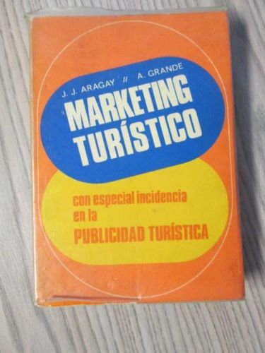 Portada del libro de MARKETING TURÍSTICO con especial incidencia en la PUBLICIDAD TURÍSTICA