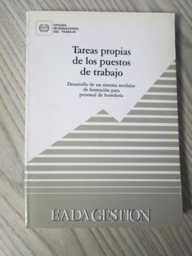 Portada del libro de TAREAS PROPIAS DE LOS PUESTOS DE TRABAJO. Desarrollo de un sistema modular de formación para personal...