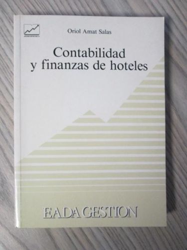 Portada del libro de CONTABILIDAD Y FINANZAS DE HOTELES