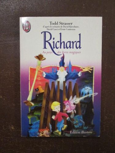 Portada del libro de RICHARD au pays des livres magiques