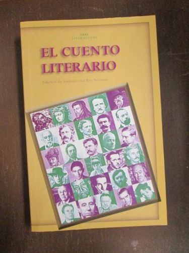 Portada del libro de EL CUENTO LITERARIO. Edición de Antonio del Rey Briones