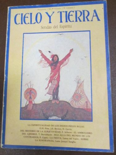 Portada del libro de CIELO Y TIERRA: Sendas del Espíritu (Revista)