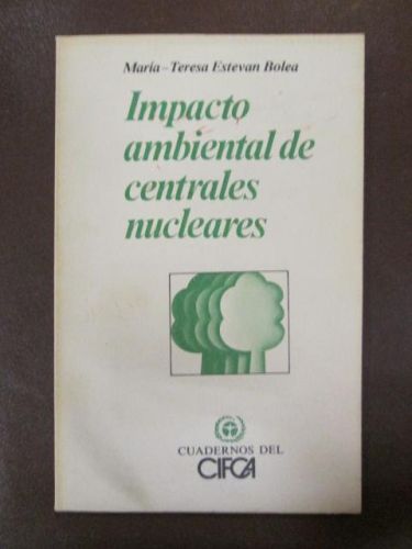 Portada del libro de IMPACTO AMBIENTAL DE CENTRALES NUCLEARES