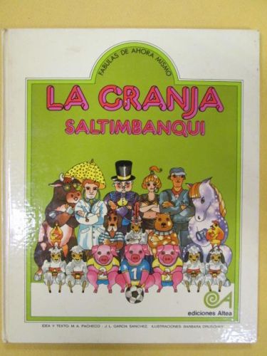 Portada del libro de LA GRANJA SALTIMBANQUI