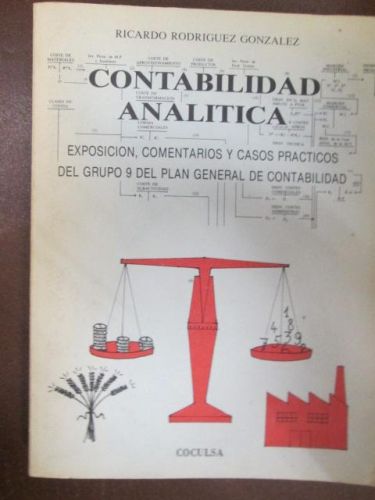 Portada del libro de CONTABILIDAD ANALÍTICA