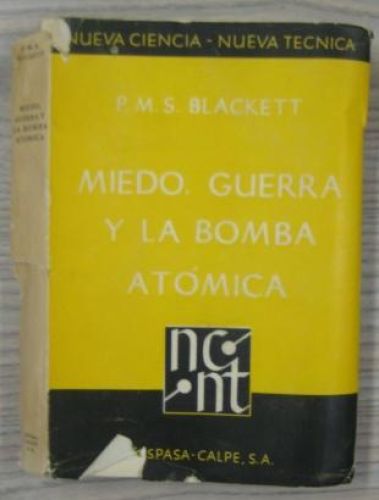 Portada del libro de MIEDO, GUERRA Y LA BOMBA ATÓMICA