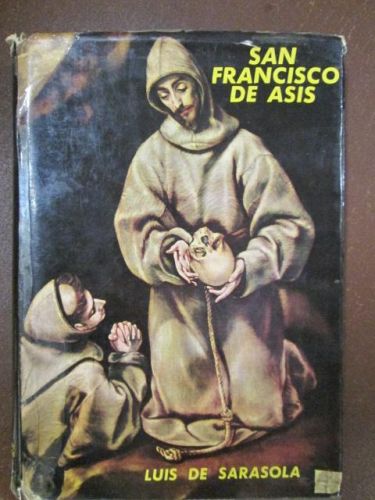 Portada del libro de SAN FRANCISCO DE ASÍS