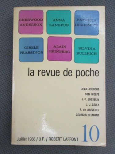 Portada del libro de LA REVUE DE POCHE nº10 Juillet 1966