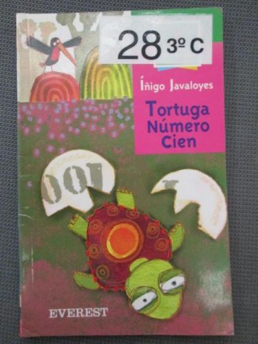 Portada del libro de TORTUGA NÚMERO CIEN