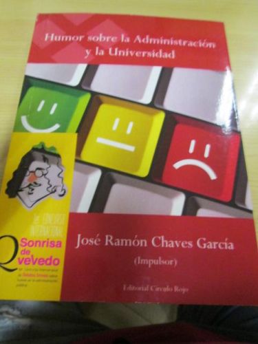 Portada del libro de HUMOR SOBRE LA ADMINISTRACIÓN Y LA UNIVERSIDAD