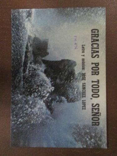 Portada del libro de GRACIAS POR TODO SEÑOR