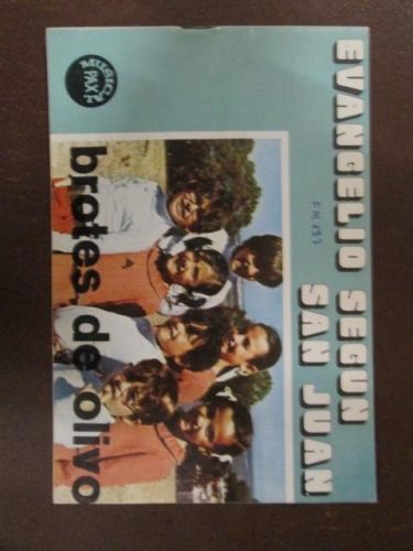 Portada del libro de EVANGELIO SEGÚN SAN JUAN. Brotes de Olivo.