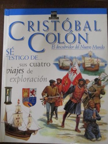 Portada del libro de CRISTÓBAL COLÓN. El descubridor del Nuevo Mundo.