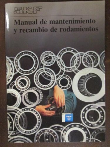 Portada del libro de MANUAL DE MANTENIMIENTO Y RECAMBIO DE RODAMIENTOS