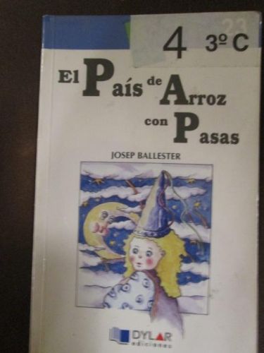 Portada del libro de EL PAÍS DE ARROZ CON PASAS
