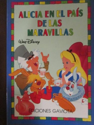 Portada del libro de ALICIA EN EL PAÍS DE LAS MARAVILLAS
