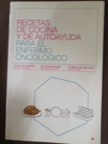 Portada del libro de RECETAS DE COCINA Y DE AUTOAYUDA PARA EL ENFERMO ONCOLÓGICO