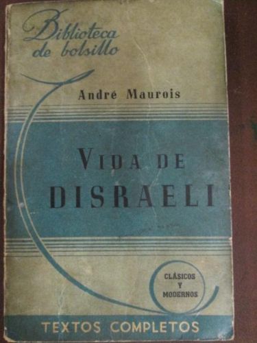 Portada del libro de VIDA DE DISRAELI