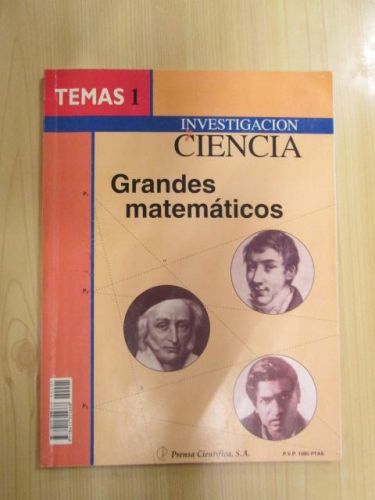 Portada del libro de GRANDES MATEMÁTICOS