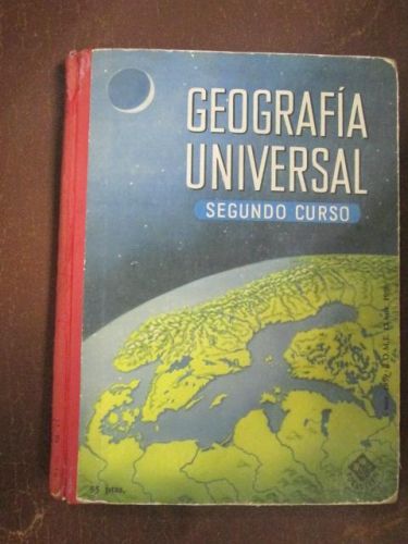 Portada del libro de GEOGRAFÍA UNIVERSAL SEGUNDO CURSO