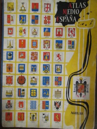 Portada del libro de ATLAS MEDIO DE ESPAÑA