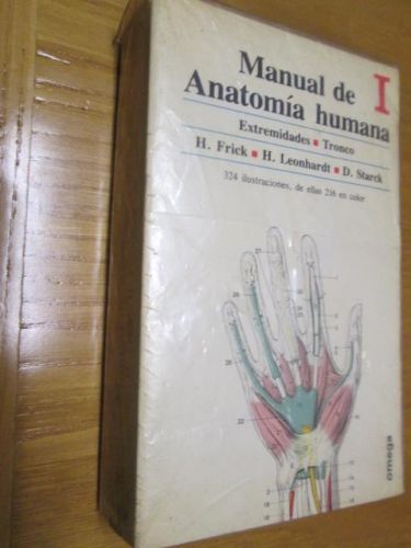 Portada del libro de MANUAL DE ANATOMIA HUMANA I. Extremidades y Tronco