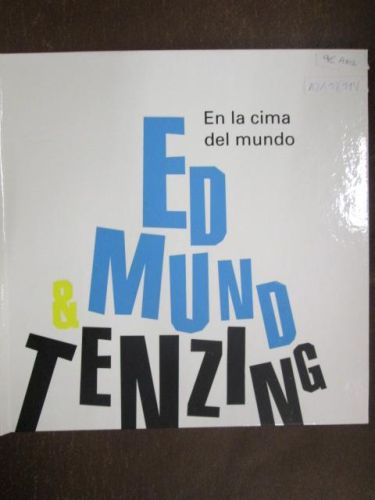 Portada del libro de EDMUND Y TENZING. En la cima del mundo