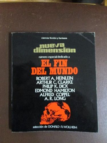 Portada del libro de Revista Nueva Dimensión. Especial El Fin del Mundo.