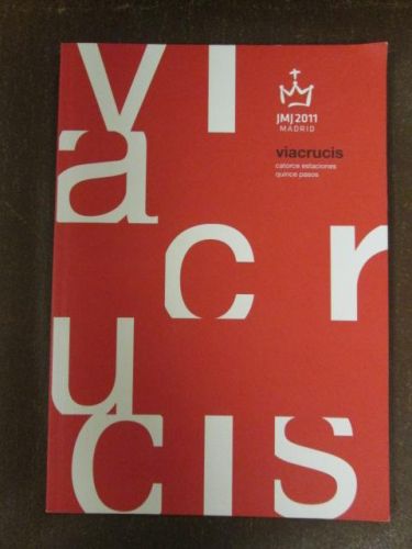 Portada del libro de Viacrucis. Catorces estaciones, quince pasos. Jornada Mundial de la Juventud 2011