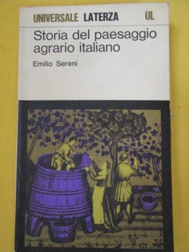 Portada del libro de STORIA DEL PAESAGGIO AGRARIO ITALIANO