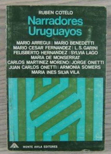 Portada del libro de NARRADORES URUGUAYOS