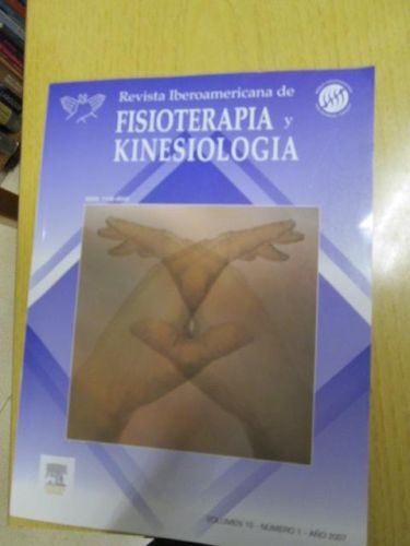 Portada del libro de REVISTA IBEROAMERICANA DE FISIOTERAPIA Y KINESIOLOGIA.