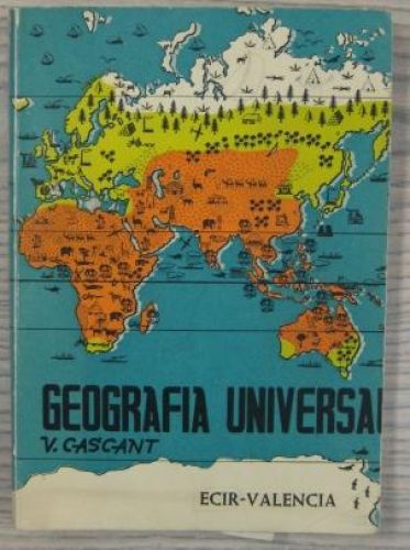 Portada del libro de GEOGRAFÍA UNIVERSAL – SEGUNDO CURSO