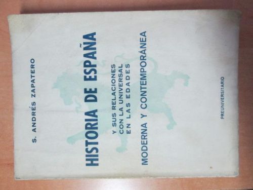 Portada del libro de HISTORIA DE ESPAÑA Y SUS RELACIONES CON LA UNIVERSAL EN LAS EDADES MODERNA Y CONTEMPORÁNEA