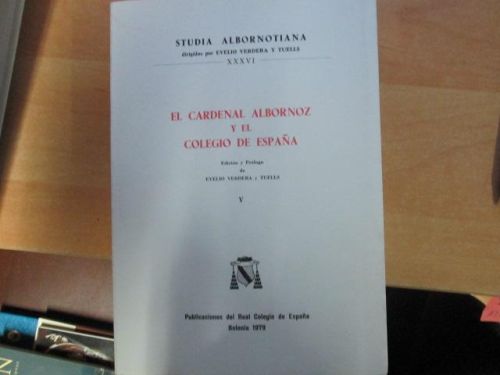 Portada del libro de EL CARDENAL ALBORNOZ