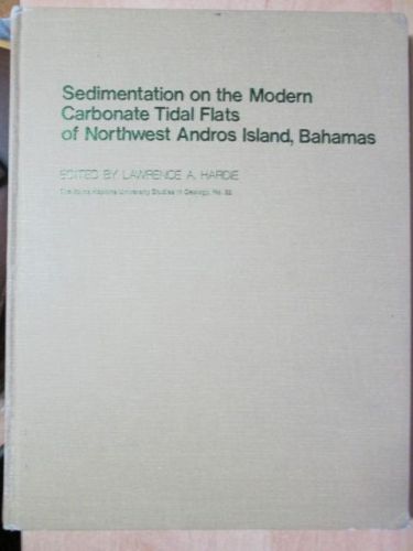 Portada del libro de SEDIMENTATION ON THE MODERN CARBONATE TIDAL FLATS OF NORTHWEST ANDROS ISLAND, BAHAMAS