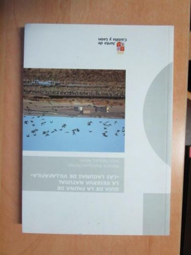 Portada del libro de GUÍA DE LA FAUNA DE LA RESERVA NATURAL DE 'LAS LAGUNAS DE VILLAFÁFILA'