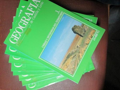 Portada del libro de GEOGRAFÍA DE CASTILLA Y LEÓN. TOMOS 1,2,3,4,5,6,7,10