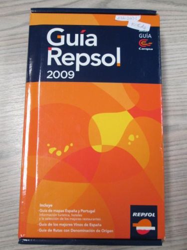 Portada del libro de GUÍA REPSOL 2009