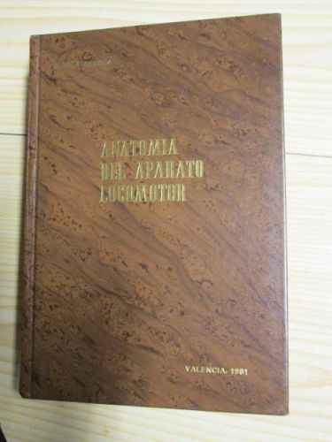 Portada del libro de ANATOMÍA DEL APARATO LOCOMOTOR