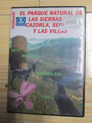 Portada del libro de EL PARQUE NATURAL DE LAS SIERRAS DE CAZORLA, SEGURA Y LAS VILLAS