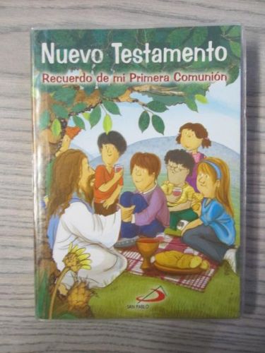Portada del libro de NUEVO TESTAMENTO. Recuerdo de mi primera comunión