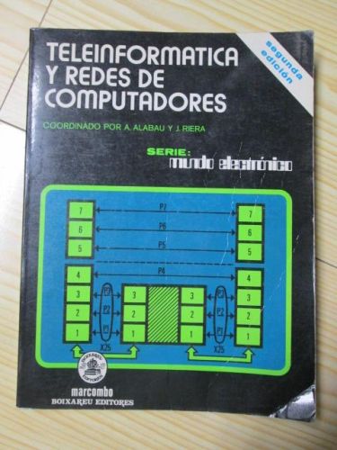 Portada del libro de TELEINFORMÁTICA Y REDES DE COMPUTADORES